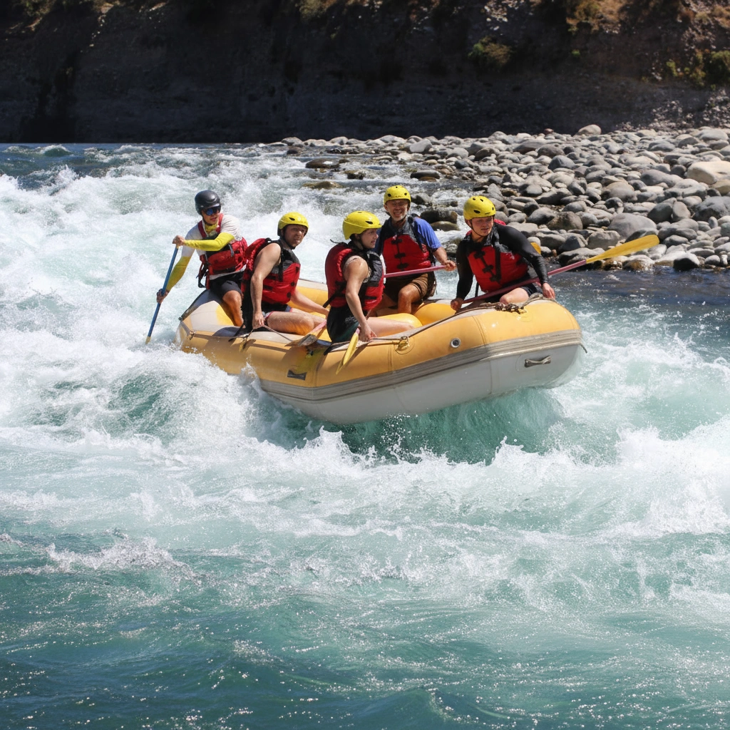 Rafting en Río Ñuble